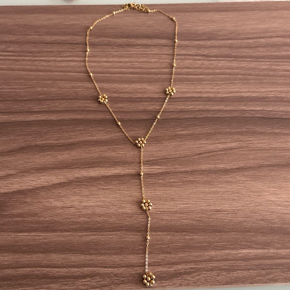 Floral Necklace Q805 - Picture 5 of 8